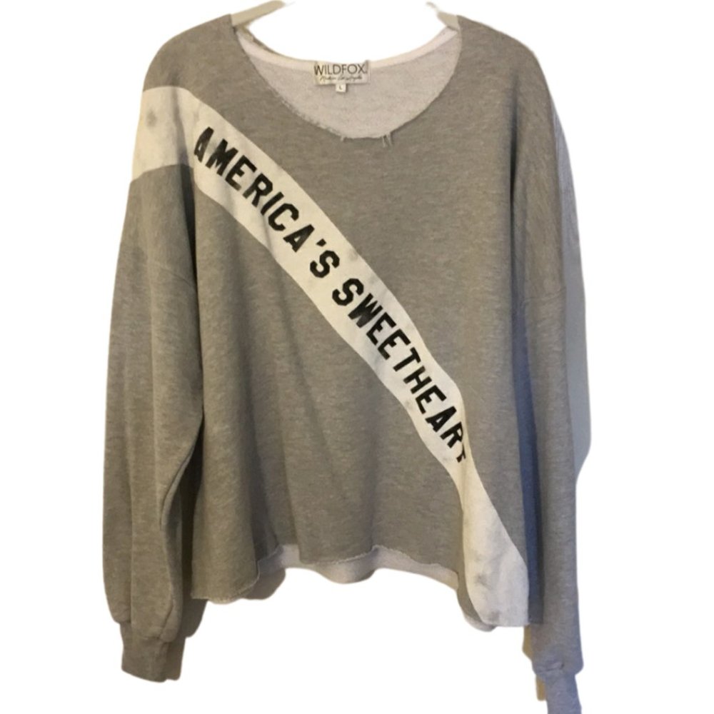 Wildfox Sweatshirt America's Sweetheart